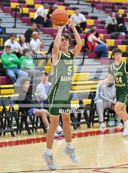 Thumbnail 1 in Santa Barbara vs. Chaparral (Hoophall West Invitational) photogallery.