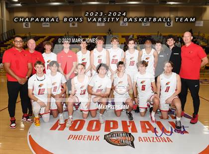 Thumbnail 1 in Santa Barbara vs. Chaparral (Hoophall West Invitational) photogallery.
