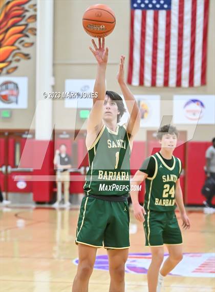Thumbnail 2 in Santa Barbara vs. Chaparral (Hoophall West Invitational) photogallery.