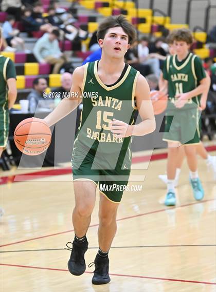 Thumbnail 2 in Santa Barbara vs. Chaparral (Hoophall West Invitational) photogallery.