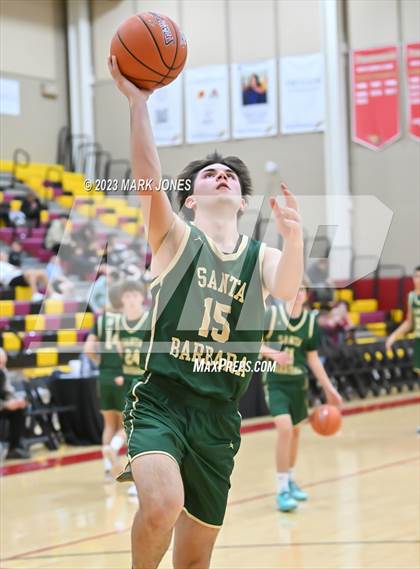Thumbnail 3 in Santa Barbara vs. Chaparral (Hoophall West Invitational) photogallery.