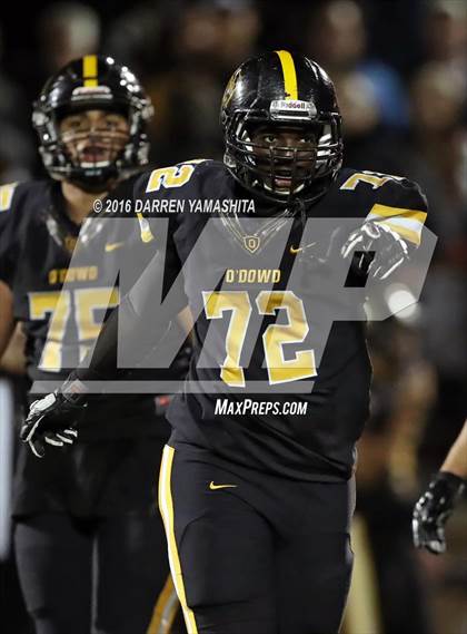 Thumbnail 3 in Capital Christian @ Bishop O'Dowd (CIF NorCal Regional Division 5-AA Final) photogallery.