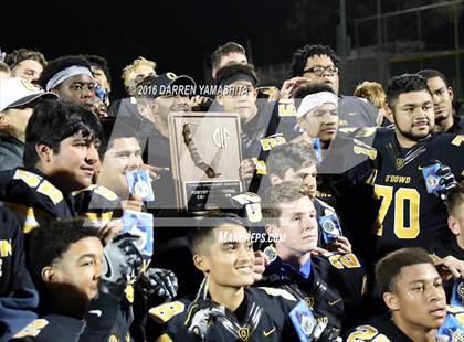 Thumbnail 2 in Capital Christian @ Bishop O'Dowd (CIF NorCal Regional Division 5-AA Final) photogallery.
