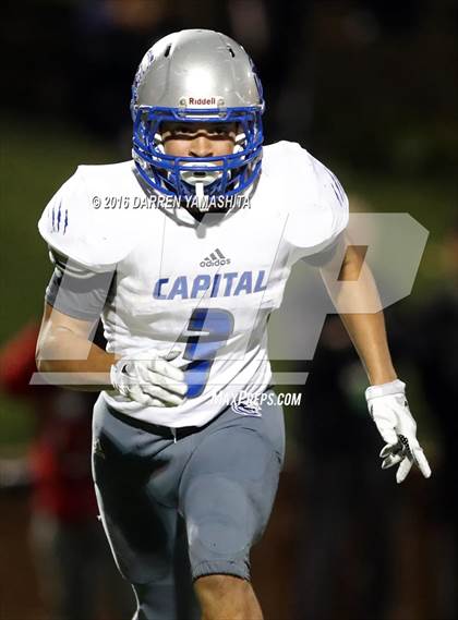 Thumbnail 2 in Capital Christian @ Bishop O'Dowd (CIF NorCal Regional Division 5-AA Final) photogallery.