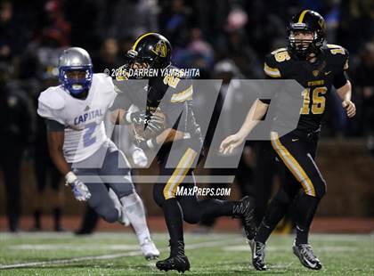 Thumbnail 3 in Capital Christian @ Bishop O'Dowd (CIF NorCal Regional Division 5-AA Final) photogallery.