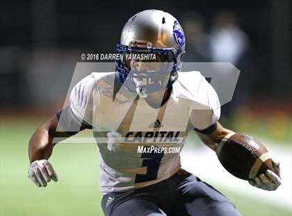 Thumbnail 2 in Capital Christian @ Bishop O'Dowd (CIF NorCal Regional Division 5-AA Final) photogallery.