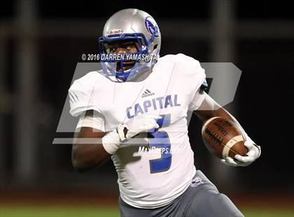 Thumbnail 3 in Capital Christian @ Bishop O'Dowd (CIF NorCal Regional Division 5-AA Final) photogallery.