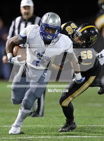 Thumbnail 1 in Capital Christian @ Bishop O'Dowd (CIF NorCal Regional Division 5-AA Final) photogallery.