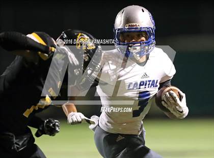 Thumbnail 1 in Capital Christian @ Bishop O'Dowd (CIF NorCal Regional Division 5-AA Final) photogallery.