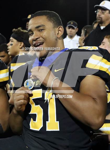 Thumbnail 3 in Capital Christian @ Bishop O'Dowd (CIF NorCal Regional Division 5-AA Final) photogallery.
