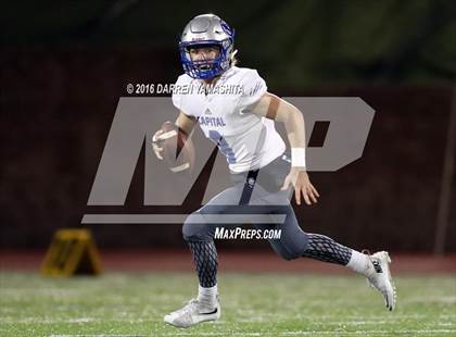 Thumbnail 1 in Capital Christian @ Bishop O'Dowd (CIF NorCal Regional Division 5-AA Final) photogallery.