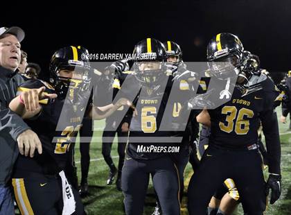 Thumbnail 1 in Capital Christian @ Bishop O'Dowd (CIF NorCal Regional Division 5-AA Final) photogallery.