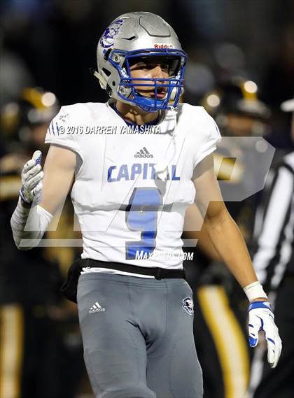 Thumbnail 1 in Capital Christian @ Bishop O'Dowd (CIF NorCal Regional Division 5-AA Final) photogallery.