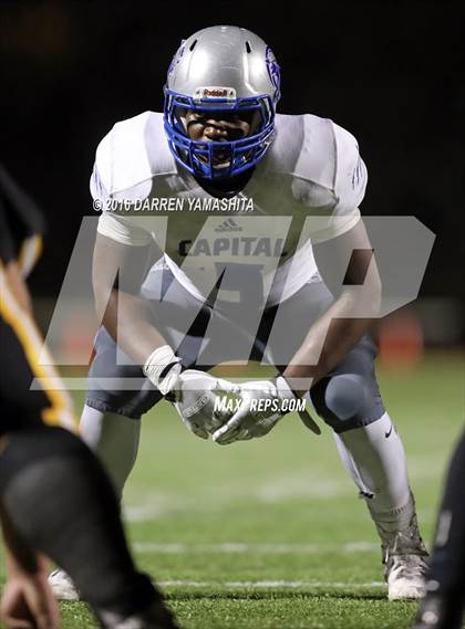 Thumbnail 3 in Capital Christian @ Bishop O'Dowd (CIF NorCal Regional Division 5-AA Final) photogallery.