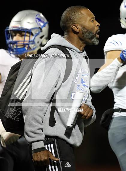 Thumbnail 1 in Capital Christian @ Bishop O'Dowd (CIF NorCal Regional Division 5-AA Final) photogallery.