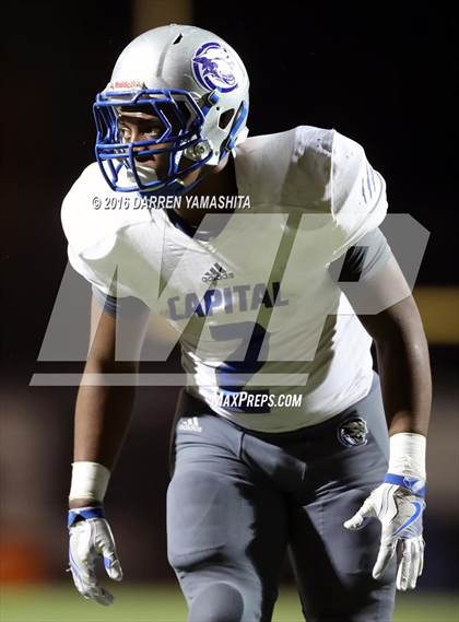 Thumbnail 1 in Capital Christian @ Bishop O'Dowd (CIF NorCal Regional Division 5-AA Final) photogallery.