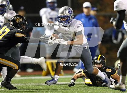 Thumbnail 2 in Capital Christian @ Bishop O'Dowd (CIF NorCal Regional Division 5-AA Final) photogallery.