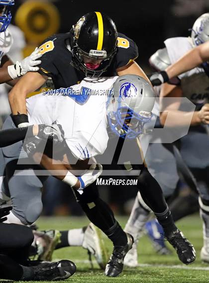 Thumbnail 2 in Capital Christian @ Bishop O'Dowd (CIF NorCal Regional Division 5-AA Final) photogallery.