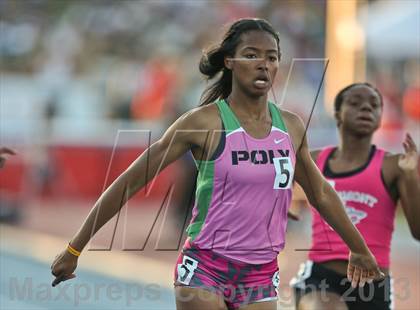 Thumbnail 1 in CIF State Track and Field (Girls 100m Dash) photogallery.