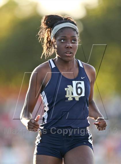Thumbnail 1 in CIF State Track and Field (Girls 100m Dash) photogallery.