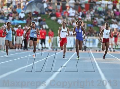 Thumbnail 3 in CIF State Track and Field (Girls 100m Dash) photogallery.