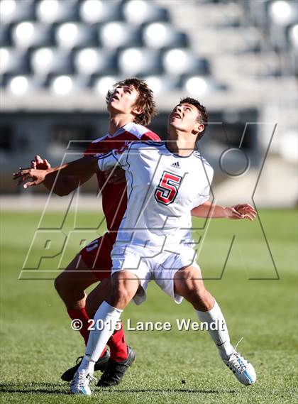 Thumbnail 2 in Kent Denver vs. Fountain Valley (CHSAA 3A Final) photogallery.