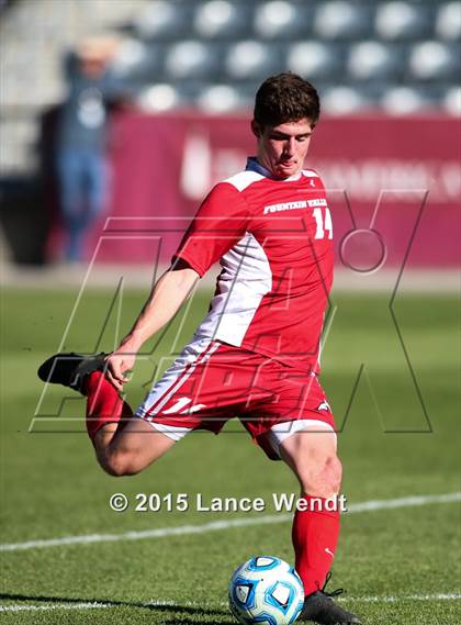 Thumbnail 3 in Kent Denver vs. Fountain Valley (CHSAA 3A Final) photogallery.