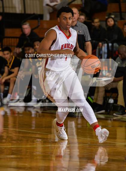 Thumbnail 3 in Plano East vs Dawson (McDonald's Texas Invitational) photogallery.