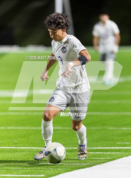 Thumbnail 1 in Seven Lakes vs. Fulshear (UIL 6A Soccer Bi-District Playoff) photogallery.