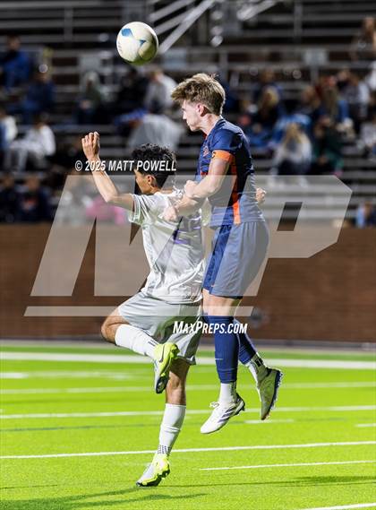 Thumbnail 3 in Seven Lakes vs. Fulshear (UIL 6A Soccer Bi-District Playoff) photogallery.