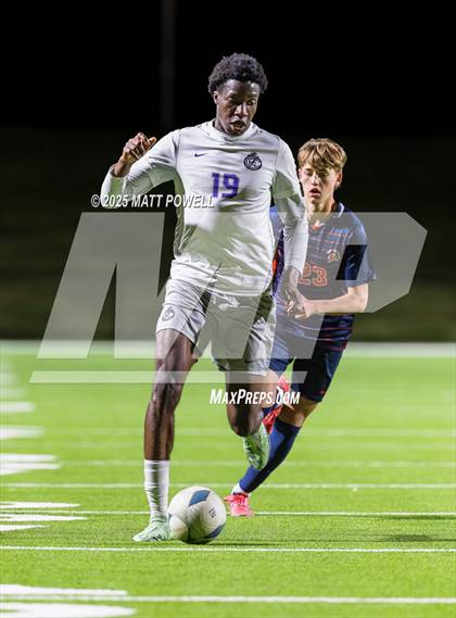 Thumbnail 3 in Seven Lakes vs. Fulshear (UIL 6A Soccer Bi-District Playoff) photogallery.