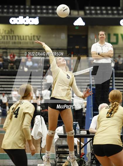 Thumbnail 3 in Copper Hills vs. Davis (UHSAA 6A Consolation Semifinal) photogallery.