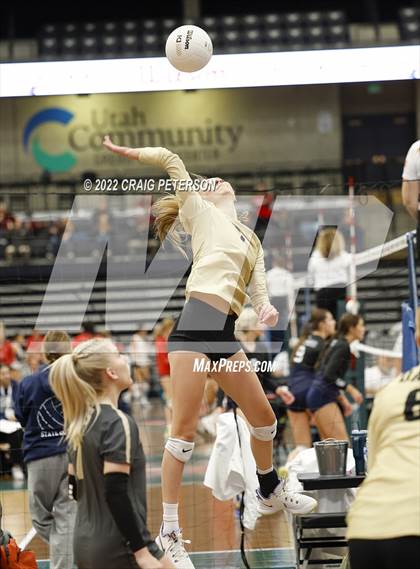 Thumbnail 3 in Copper Hills vs. Davis (UHSAA 6A Consolation Semifinal) photogallery.