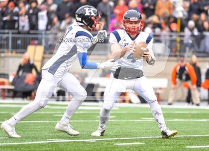 Thumbnail 1 in John F. Kennedy Catholic vs. Minster (OHSAA Division VII Final)  photogallery.