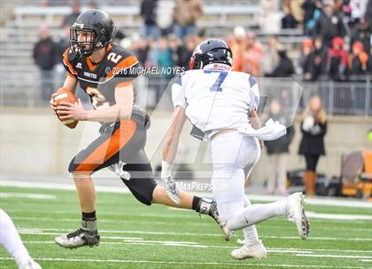 Thumbnail 3 in John F. Kennedy Catholic vs. Minster (OHSAA Division VII Final)  photogallery.