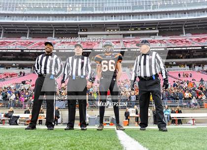 Thumbnail 1 in John F. Kennedy Catholic vs. Minster (OHSAA Division VII Final)  photogallery.