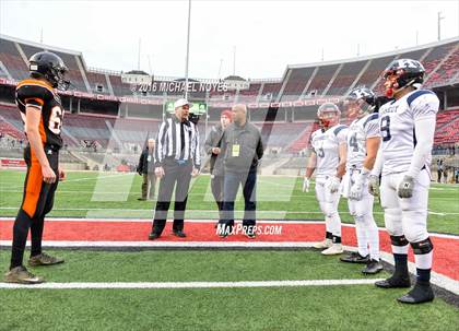 Thumbnail 3 in John F. Kennedy Catholic vs. Minster (OHSAA Division VII Final)  photogallery.