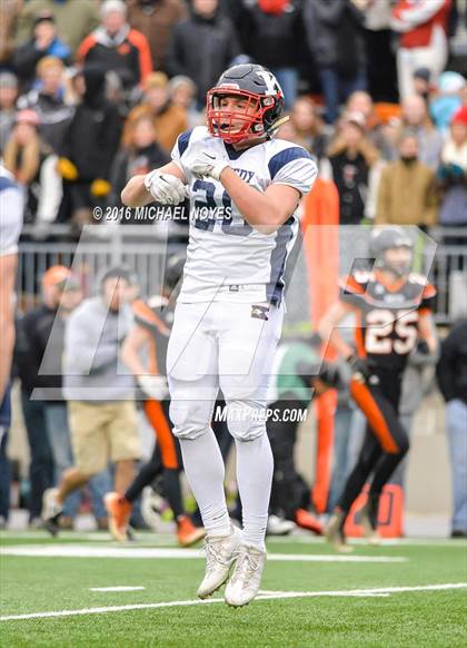 Thumbnail 1 in John F. Kennedy Catholic vs. Minster (OHSAA Division VII Final)  photogallery.