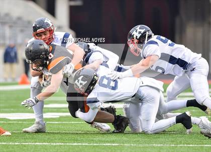 Thumbnail 1 in John F. Kennedy Catholic vs. Minster (OHSAA Division VII Final)  photogallery.