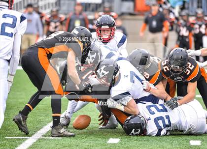 Thumbnail 1 in John F. Kennedy Catholic vs. Minster (OHSAA Division VII Final)  photogallery.
