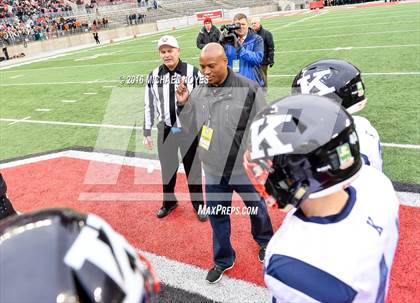 Thumbnail 1 in John F. Kennedy Catholic vs. Minster (OHSAA Division VII Final)  photogallery.