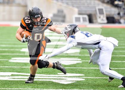 Thumbnail 1 in John F. Kennedy Catholic vs. Minster (OHSAA Division VII Final)  photogallery.