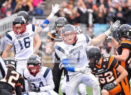 Thumbnail 2 in John F. Kennedy Catholic vs. Minster (OHSAA Division VII Final)  photogallery.