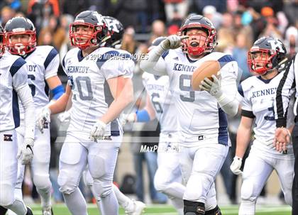 Thumbnail 1 in John F. Kennedy Catholic vs. Minster (OHSAA Division VII Final)  photogallery.