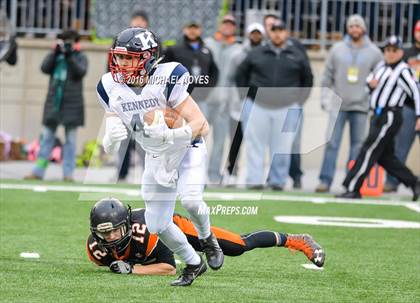 Thumbnail 3 in John F. Kennedy Catholic vs. Minster (OHSAA Division VII Final)  photogallery.
