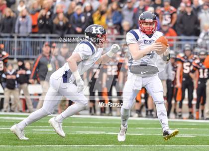 Thumbnail 2 in John F. Kennedy Catholic vs. Minster (OHSAA Division VII Final)  photogallery.