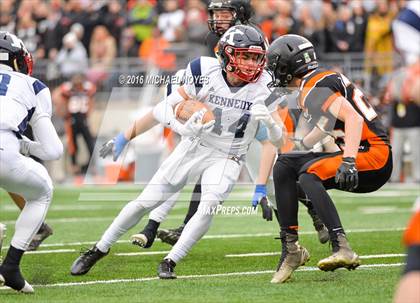 Thumbnail 2 in John F. Kennedy Catholic vs. Minster (OHSAA Division VII Final)  photogallery.