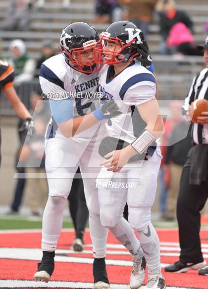 Thumbnail 1 in John F. Kennedy Catholic vs. Minster (OHSAA Division VII Final)  photogallery.