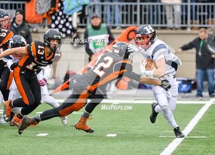 Thumbnail 2 in John F. Kennedy Catholic vs. Minster (OHSAA Division VII Final)  photogallery.