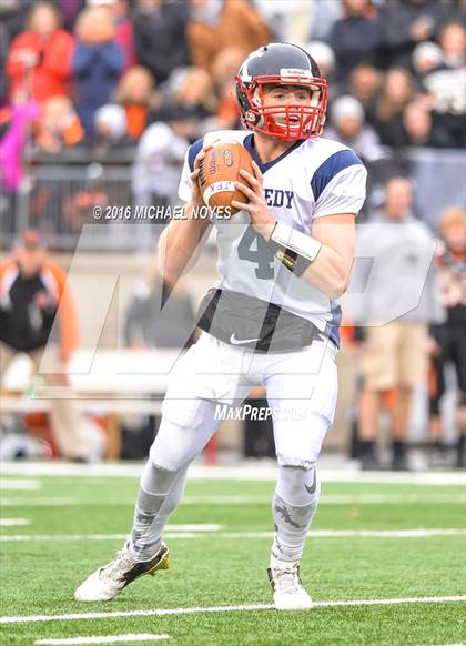 Thumbnail 3 in John F. Kennedy Catholic vs. Minster (OHSAA Division VII Final)  photogallery.